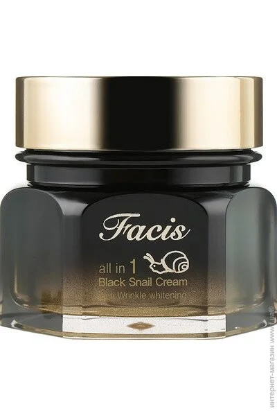  Facis All-In-One Black Snail Cream, 100  (8809344971333)