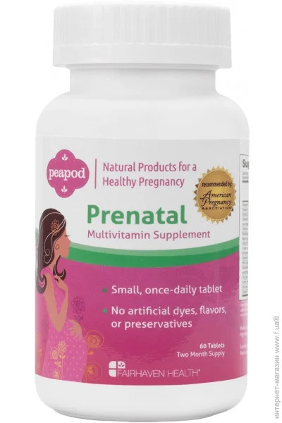   Fairhaven Health Prenatal Mutlivitamin Supplement 60 Tabs FHH-00001 (000001402)