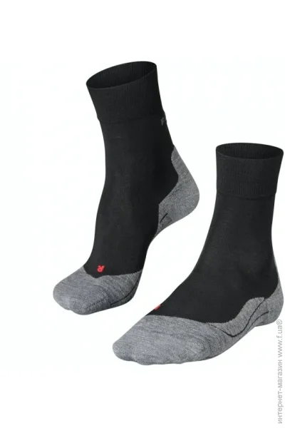  Falke  ESS RU4 Wool Mns 44-45 Black (1097-16396-3010 44/45)