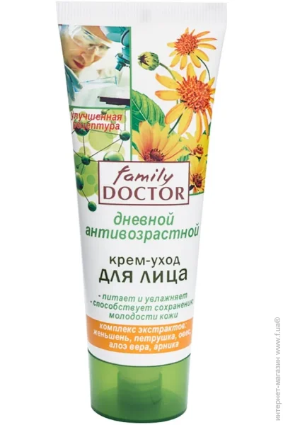 Family Doctor Крем дневной Антивозрастной 75 мл Family Doctor Крем дневной Антивозрастной 75 мл