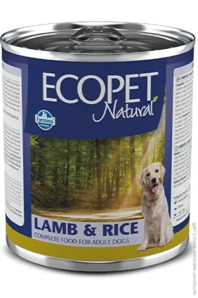  Farmina   Ecopet Natural Dog Lamb&Rice  ,  , 300  (167512)