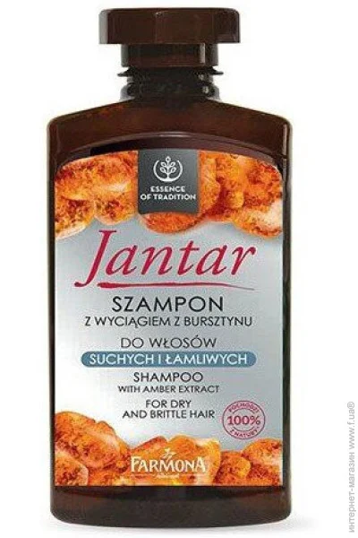 Шампунь Farmona Шампунь с экстрактом янтаря для сухих и ломких волос Jantar 330 мл Шампунь Farmona Шампунь с экстрактом янтаря для сухих и ломких волос Jantar 330 мл