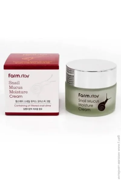        FarmStay Snail Mucus Moisture Cream 50 ml (8809317118642)
