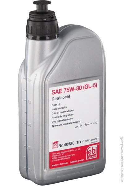   Febi 40580 GL-5 75W-80 1L x12 FEBI (40580FE)