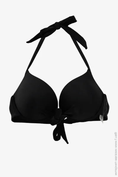 Купальник верх однотонний ZT557 M Чорний (2000990905017) Купальник верх однотонний ZT557 M Чорний (2000990905017)