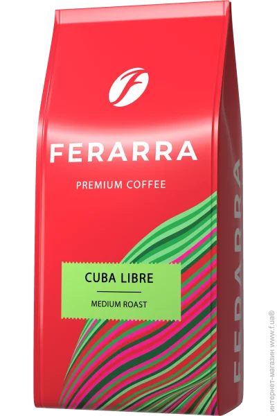 Ferarra Кава в зернах Cuba Libre 1 кг (4820198875169) Ferarra Кава в зернах Cuba Libre 1 кг (4820198875169)