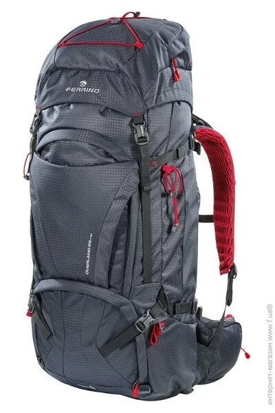 Рюкзак Ferrino Overland 65+10 Dark Grey Рюкзак Ferrino Overland 65+10 Dark Grey