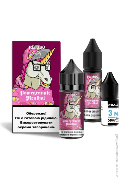 Flavorlab     . FL350 30  (Pomegranate Menthol  , 0-65 )