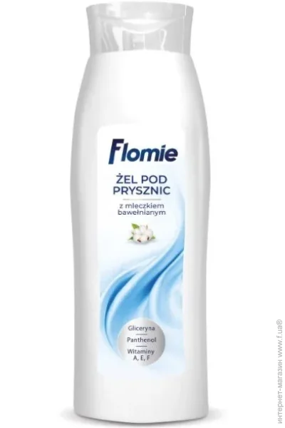 Flomie Гель для душу Бавовна 750 мл Flomie Гель для душу Бавовна 750 мл