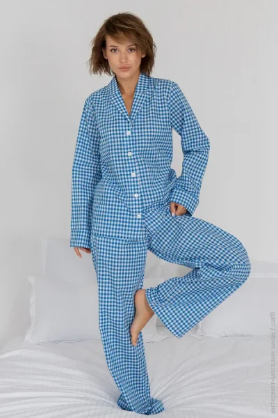 ϳ  Forly ϳ Forli ϳ     Navy Plaid M/L  HL0073-80-69_M/L (-00001302_000002623)