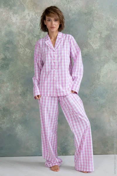 ϳ  Forly ϳ Forli ϳ     Rose Plaid M/L  HL0073-32-69_M/L (-00001301_000002620)