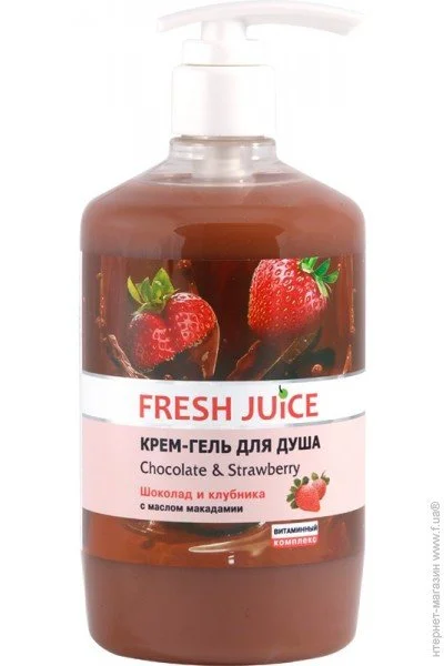    Fresh Juice Chocolate & Strawberry, 750 (4823015936142)