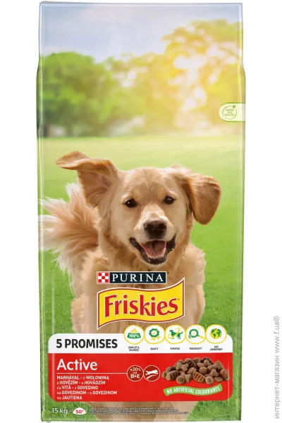   Friskies   Active     15 