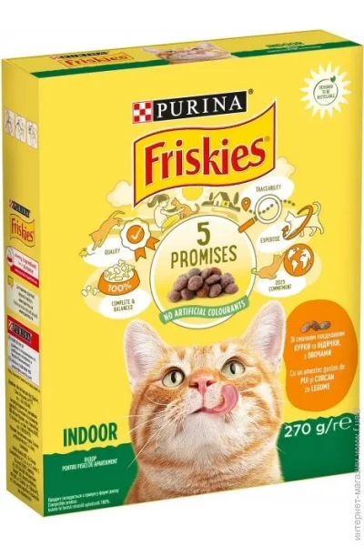   Friskies Indoor      270 
