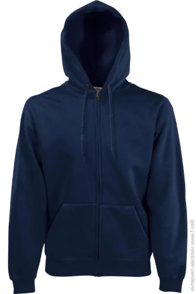  ()  Fruit of the Loom Classic hooded sweat jacket M - (0620620AZM)