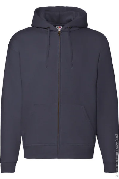  ()  Fruit of the Loom Premium hooded sweat jacket M - (0620340AZM)