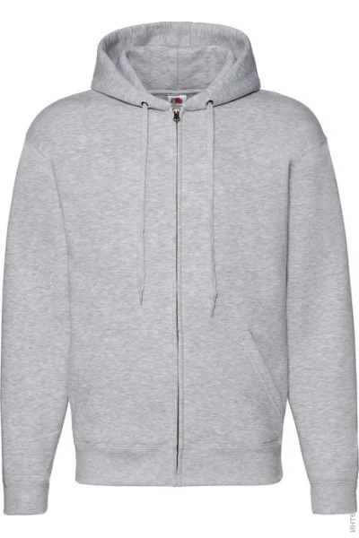  ()  Fruit of the Loom Premium hooded sweat jacket S - (062034094S)
