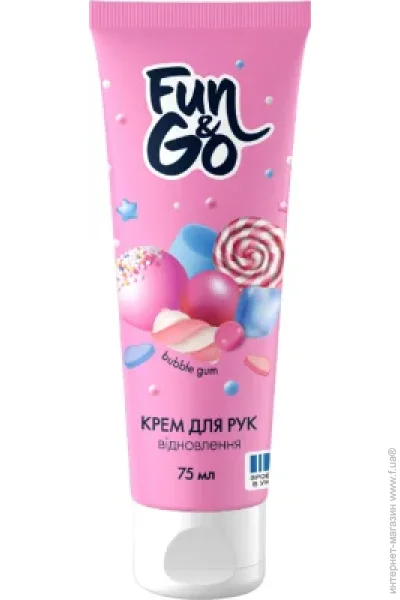 Fun&Go    75 Bubble Gum (4820204702014)