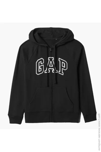  GAP Fullzip Logo Black (463503-02-XS)