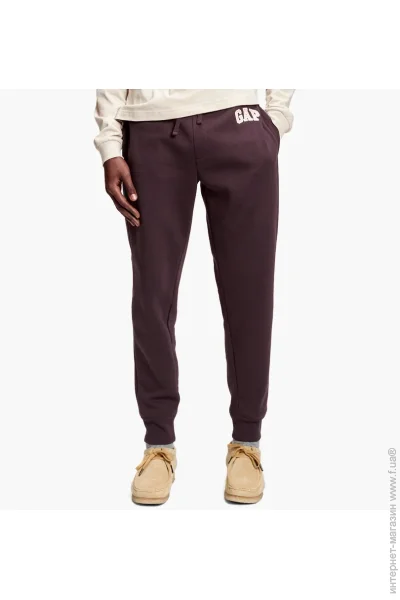   GAP Logo Fleece Pants turkish coffee (221236531-L)