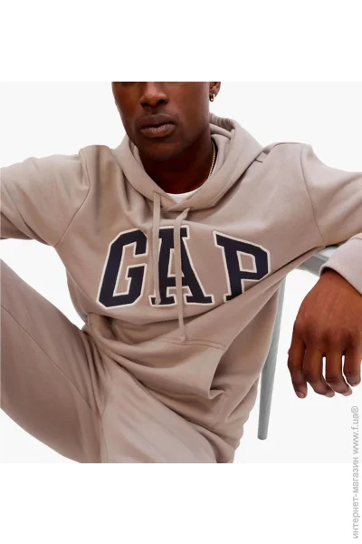 Кофта GAP Logo Hoodie Brown (546844471-M) Кофта GAP Logo Hoodie Brown (546844471-M)