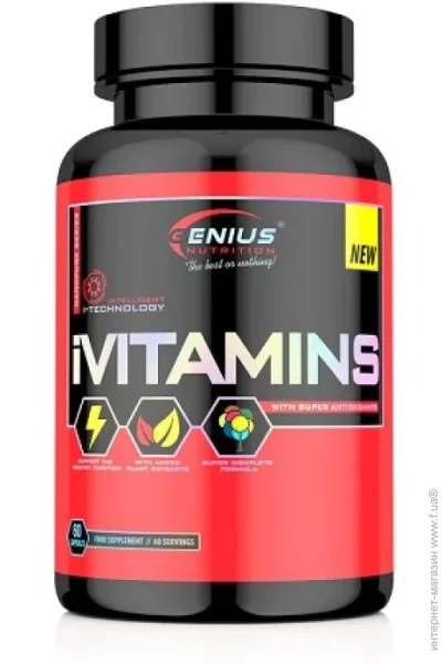 Genius Nutrition ³   iVitamins 60 caps