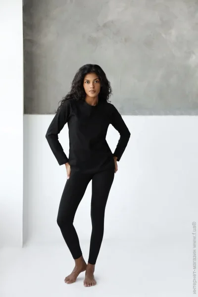 Лонгслив German Volf Реглан 23090 р.M черный Лонгслив German Volf Реглан 23090 р.M черный