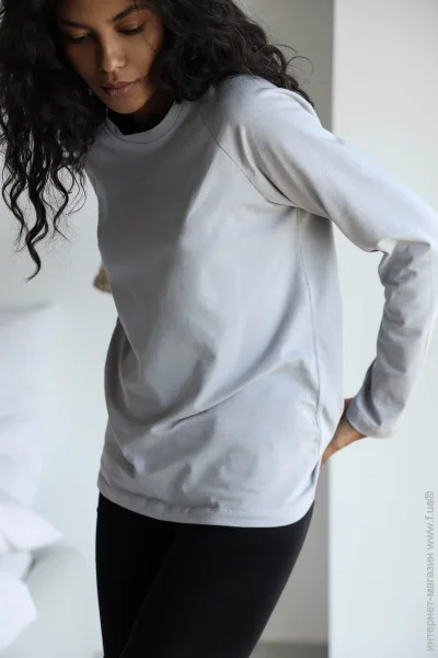 Лонгслив German Volf Реглан 23091 р.XL серый Лонгслив German Volf Реглан 23091 р.XL серый