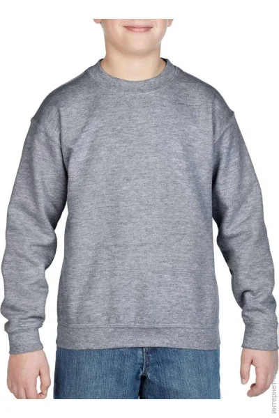   Gildan Crewneck -  7-8  (GIB18000GPH128)