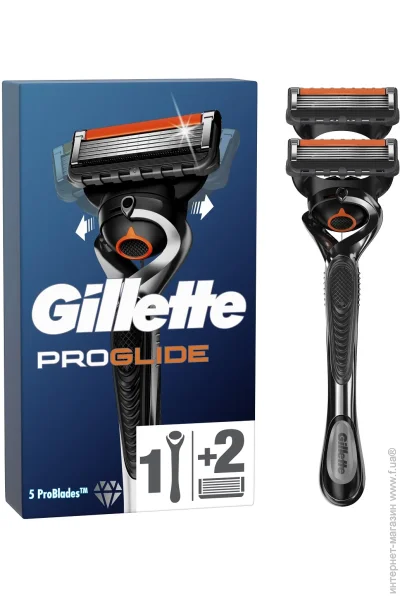 Gillette    Fusion 5 Proglide Flexball    2 .