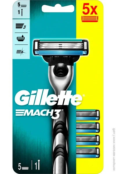 Gillette MACH3   5   (7702018556199)