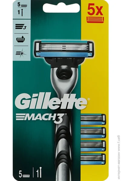 Gillette MACH3   5   (7702018610181)