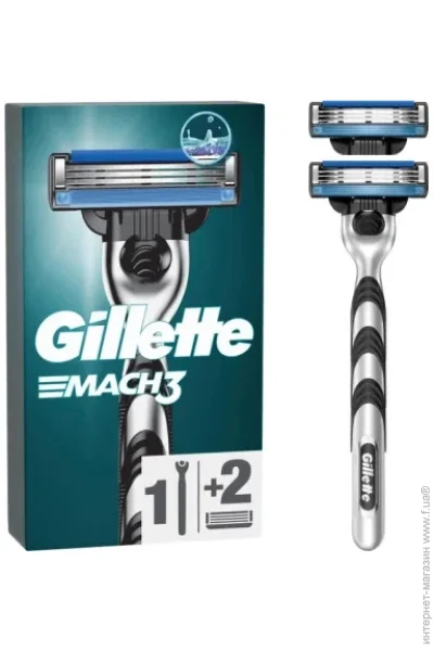Gillette Mach 3 + 2   (7702018020706)