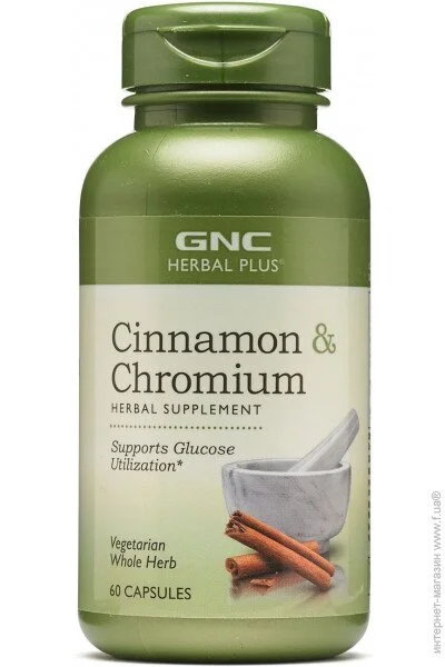 GNC ³ Cinnamon & Chromium 60  (4384303349)
