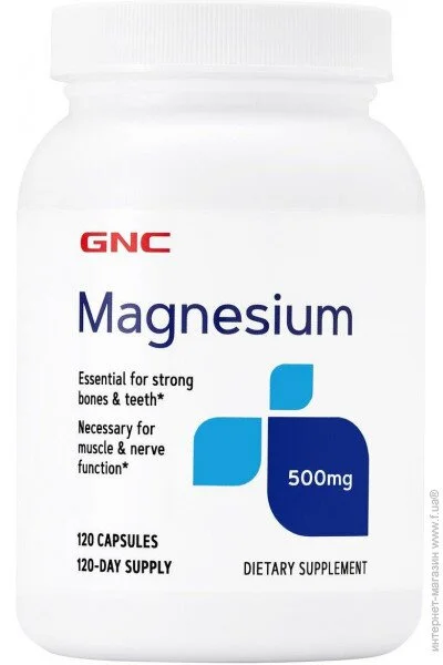 GNC  Magnesium 120  (4384303368)