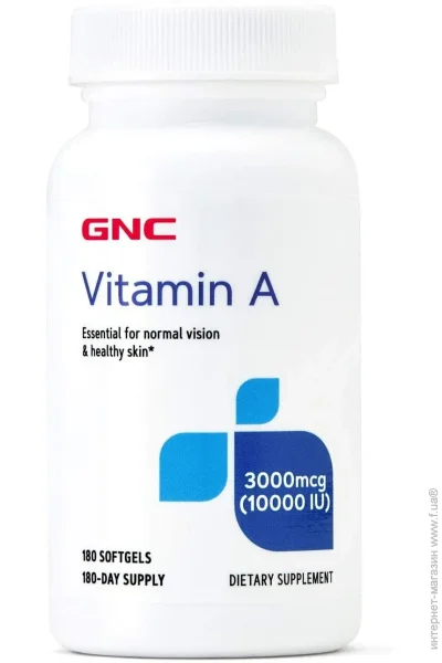 GNC  Vitamin A 180  (4384303315)