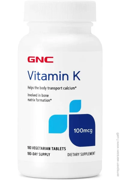 GNC  Vitamin K 180  (4384303318)