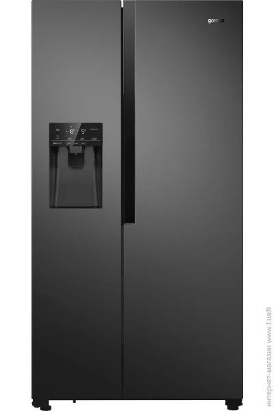 Side-by-side  Gorenje NRS9EVB No Frost