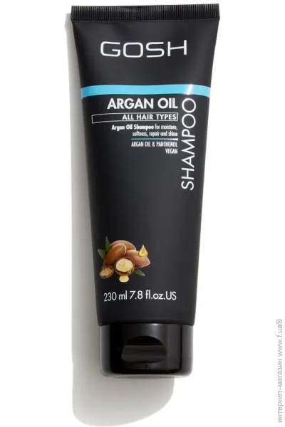 Шампунь Gosh Органічний Argan Oil 230 мл (5711914104887) Шампунь Gosh Органічний Argan Oil 230 мл (5711914104887)