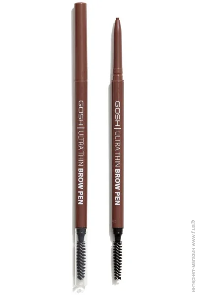Gosh    Ultra Thin Brow Pen 001 Brown 0,09 