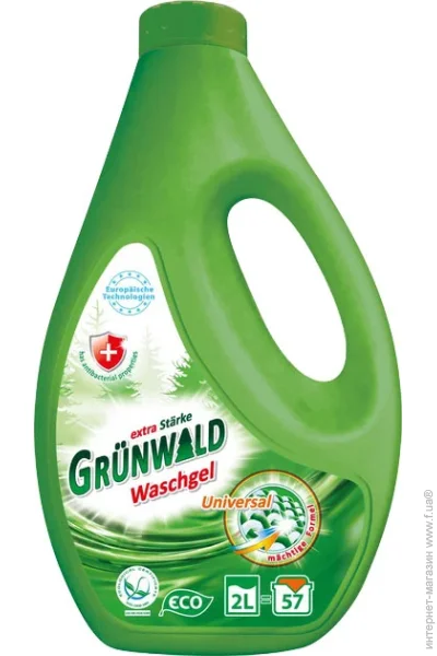Гель для прання Grunwald Universal 2000 мл (4260700180075) Гель для прання Grunwald Universal 2000 мл (4260700180075)