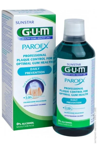 G.U.M     Gum Paroex, 0.06%, 500  (70942304023)