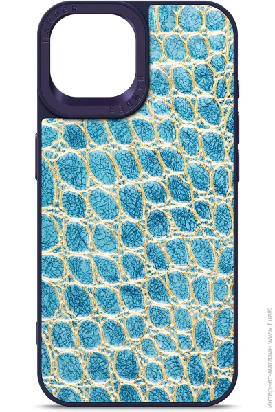  Harder Crocosaur  Apple iPhone 15 Blue (ARM76700)
