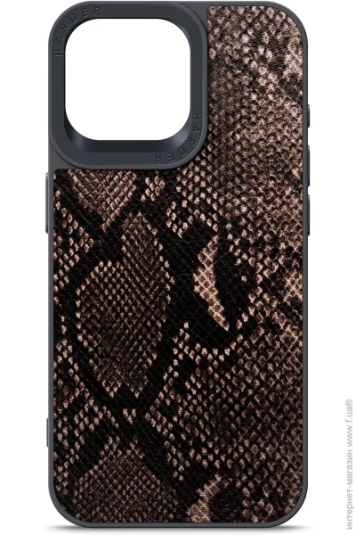  Harder Genuine Snake  Apple iPhone 15 Pro Max Black (ARM76786)