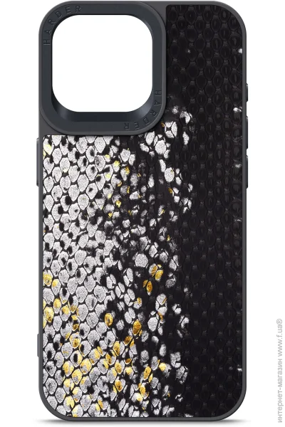 Harder Snake Pattern  Apple iPhone 15 Pro Max Black (ARM76799)