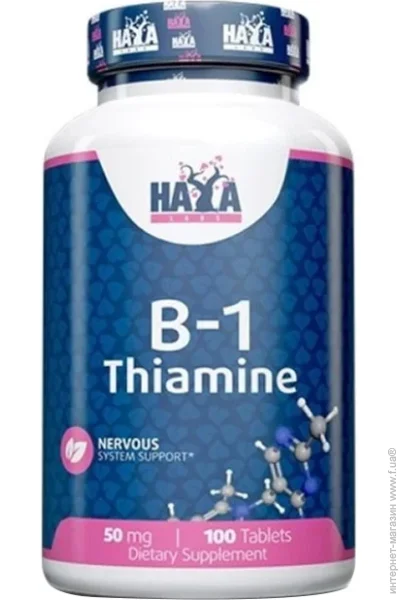  Haya Labs B-1/Thiamine/ 50  - 100  (820438)