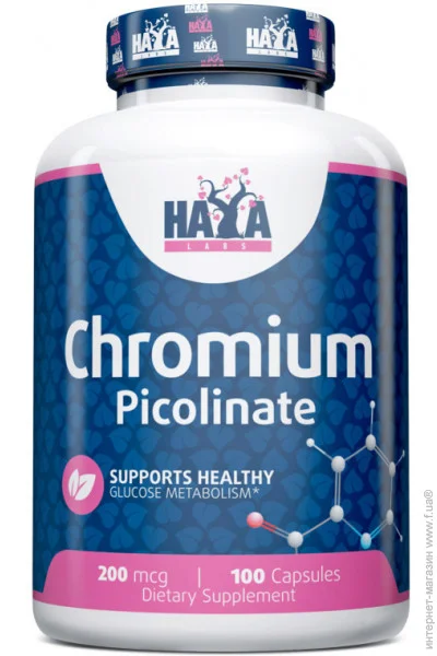 ³   Haya Labs Chromium Picolinate 200 mg, 100 