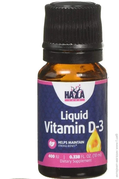  Haya Labs Liquid Vitamin D-3 400 IU 10 ml (000019601)