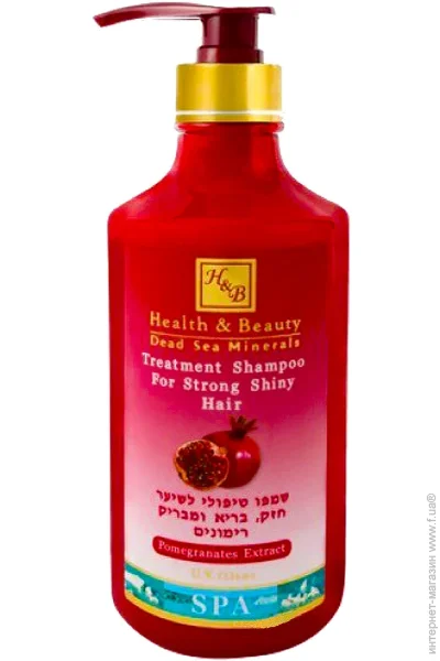 Шампунь Health And Beauty Укрепляющий с экстрактом граната 780 мл (043732) Шампунь Health And Beauty Укрепляющий с экстрактом граната 780 мл (043732)