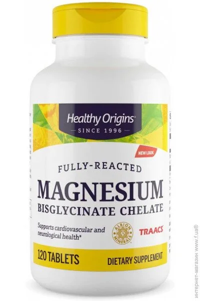 ³   Healthy Origins Magnesium Bisglycinate Chelate, 120 